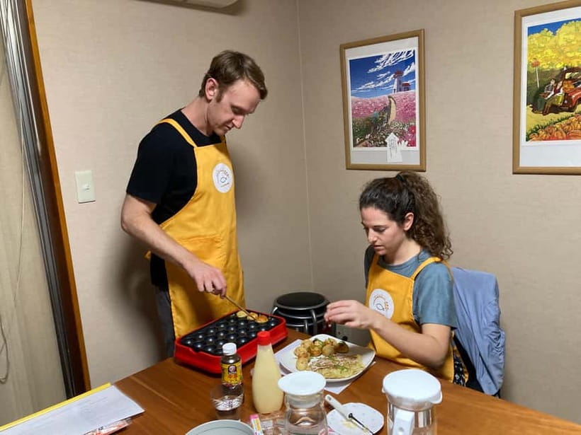 Kyoto: Hands-on Takoyaki and Okonomiyaki Cooking (1 Hour) - Is $56 a fair price for one hour?