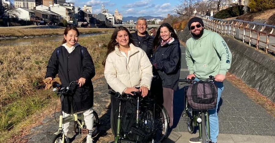 Kyoto: Hidden Gems E-Bike Tour with Local Japanese Guide - Following the Kamo River north