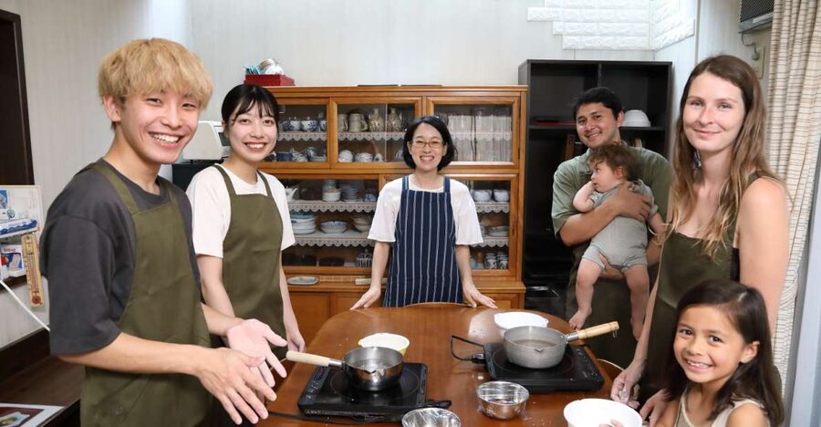 Kyoto Home Cooking Class ＆Supermarket tour near Fushimiinari - Preparing five or more dishes by hand