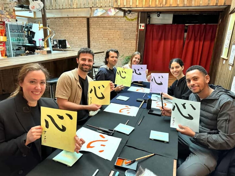 Kyoto: Japanese Calligraphy Workshop - Arriving at Gojo Paradiso Along the Takase River