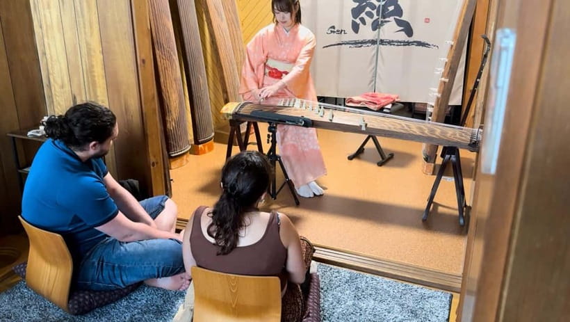 Kyoto: Japanese Koto & Shamisen Concert and Koto Class - Hearing classical, contemporary, and original pieces
