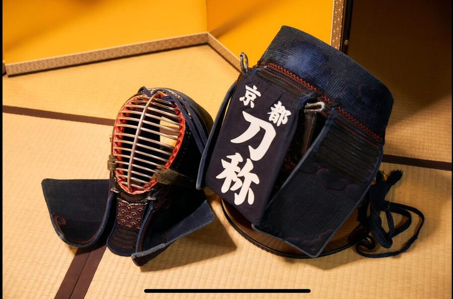 Kyoto: Kendo and Samurai Experience with Uniform and Gear - Changing into samurai training gear