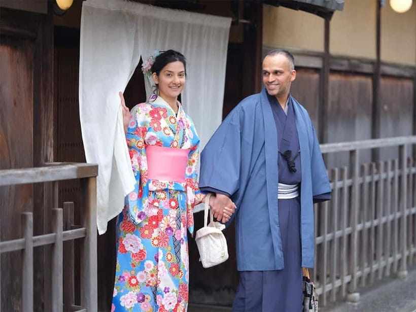 Kyoto Kimono Rental mimosa ｜Kimono/Yukata Rental Couple Plan - Starting your day in Ichinenzaka