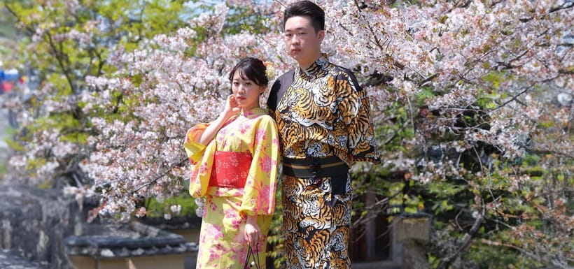 Kyoto Kimono Rental mimosa ｜Kimono/Yukata Rental Couple Plan - How this rental compares on value