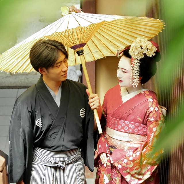 Kyoto kiyomizu Temple : Maiko and Samurai Couple Photoshoot - Who Will Like This Experience Most