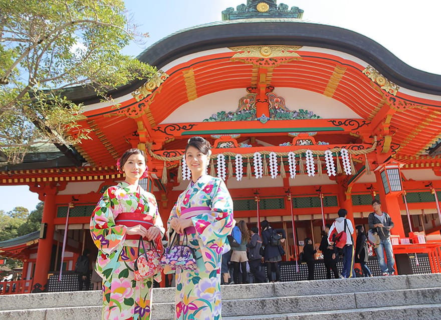 Kyoto: Maiko, Samurai, or Kimono Rental and Tea Ceremony - Wearing the kimono around Higashiyama