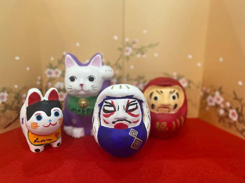 Kyoto: Make Your Own "Daruma" Craft & Painting Workshop - How the two-hour session works