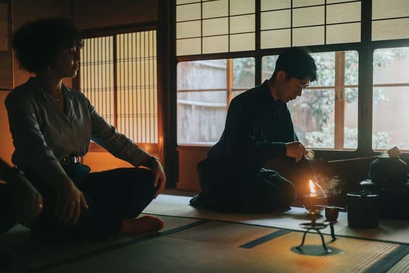 Kyoto: Mindful Tea Ceremony in 100-Year-Old Teahouse - Watching matcha prepared step by step