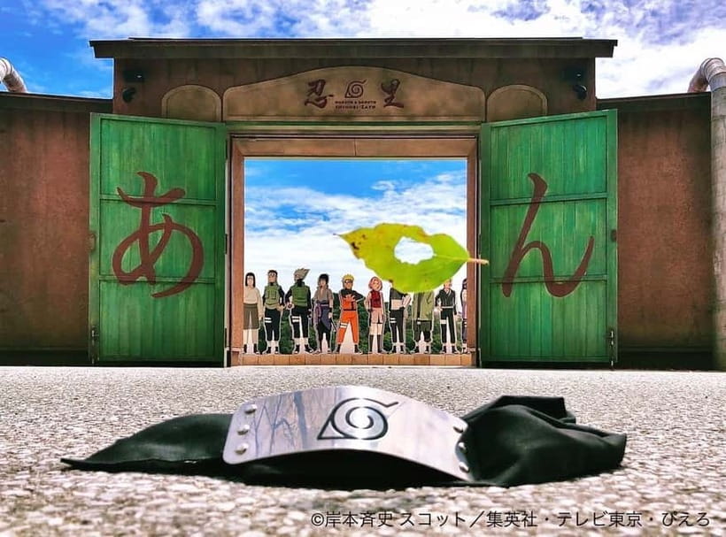 Kyoto: Naruto & Boruto at Nijigen no Mori Entry & Transfer - Ramen Ichiraku and the food problem