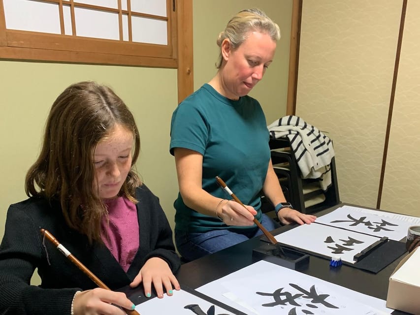 Kyoto Ninenzaka : Japanese Calligraphy Class in Townhouse - The first minutes: shodō, tools, and tradition