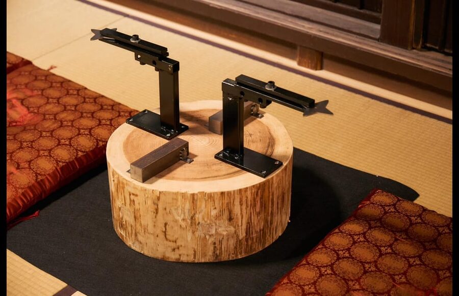 Kyoto: Ninja Weapon Forging Experience - A short ninja lesson gives the craft context