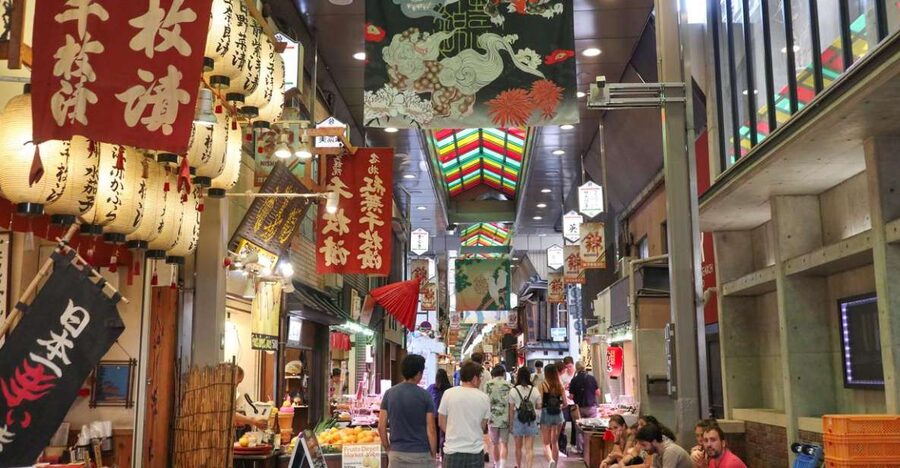 Kyoto: Nishiki Market Brunch Walking Tour-7 Tastings+Brunch - Nishiki-Tenmangu Shrine adds culture before the food