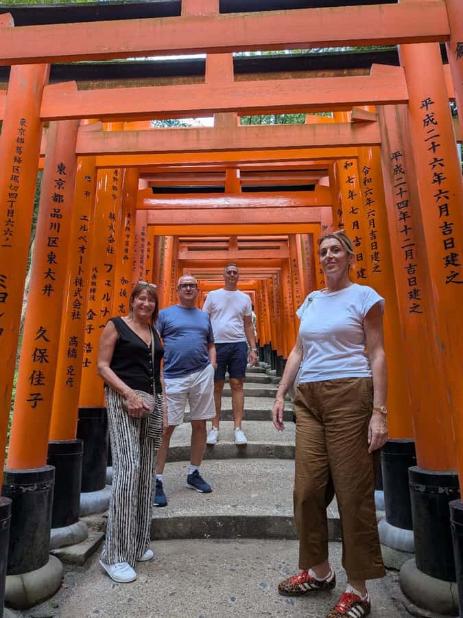 Kyoto: Private Customizable Day Trip by Car - Fushimi Inari ends the route with a choice