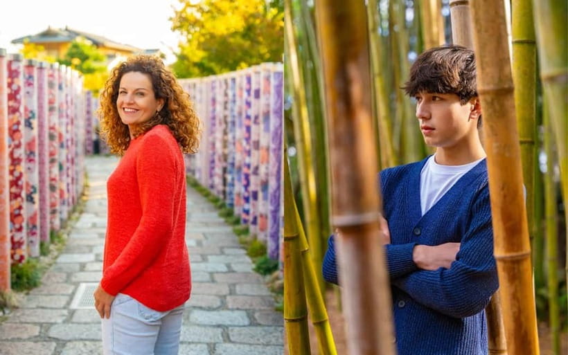 Kyoto: Private Photoshoot Experience in Arashiyama Bamboo - Kimono Forest: color and pattern near the station