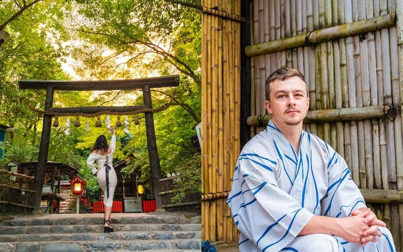 Kyoto: Private Photoshoot Experience in Arashiyama Bamboo - The bamboo grove, beautiful but crowded