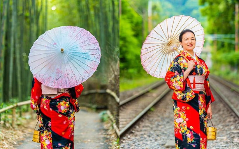 Kyoto: Private Photoshoot Experience in Arashiyama Bamboo - Nonomiya Shrine and quieter nearby corners