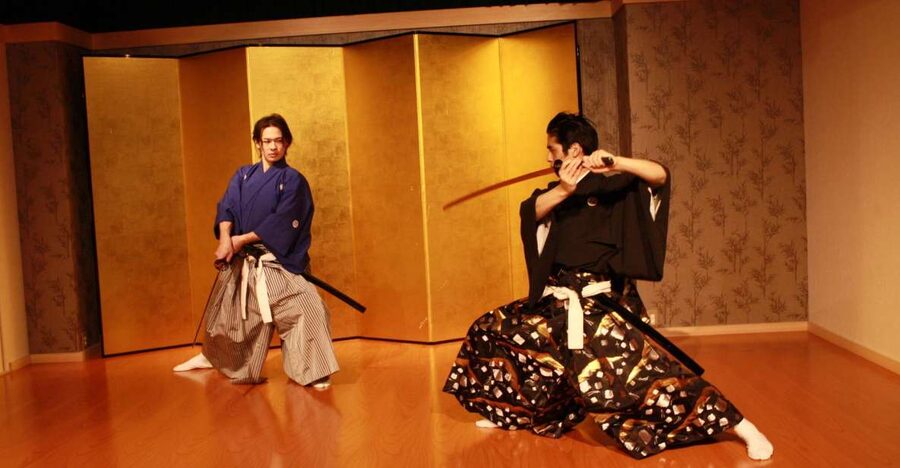 Kyoto: Samurai Kenbu Traditional Sword Dancing Show - Arriving at Samurai Kembu Theater