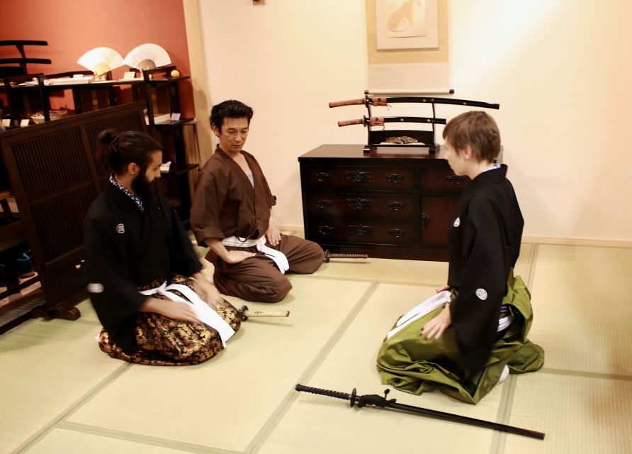 Kyoto: Samurai Sword Class by Experts in Traditional Arts - The Kenbu performance puts the lesson in context