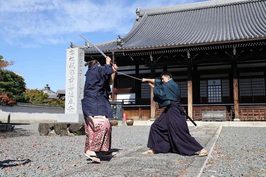Kyoto: Samurai Sword & Kimono Action Filming Experience - The value of $127 for 70 minutes