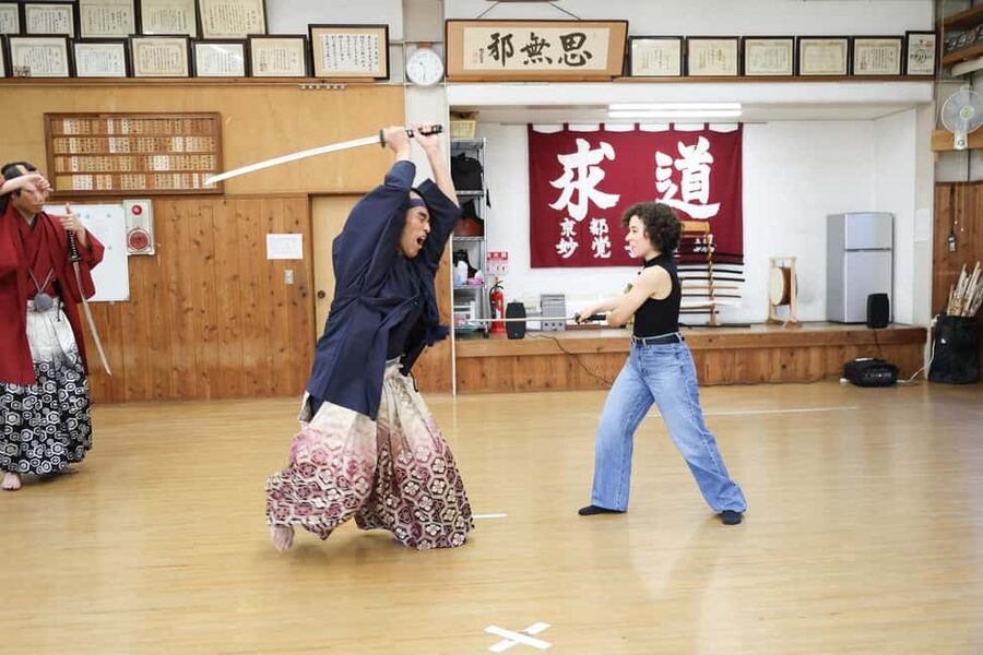 Kyoto: Samurai Sword & Kimono Action Filming Experience - Safety and comfort during swordplay