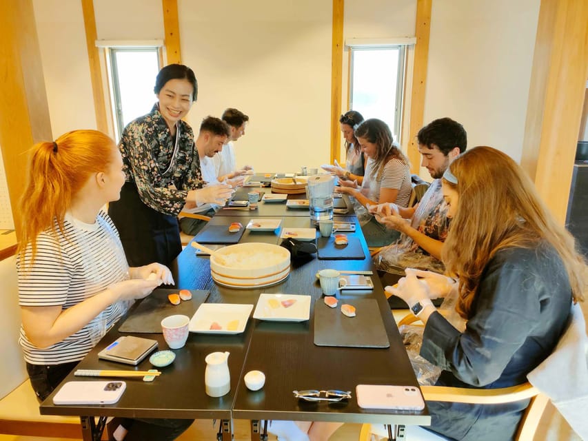 Kyoto: Small-Group Authentic Sushi Making Workshop - A good break from temples and long walking days