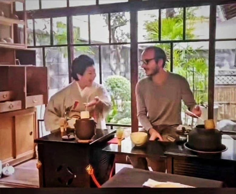 Kyoto: Table-Style Tea Ceremony at a Kyo-Machiya - Flower arranging, garden rituals, and photo time