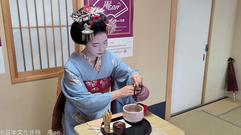 Kyoto: Tea Ceremony with Maiko - What happens during the 45 minutes