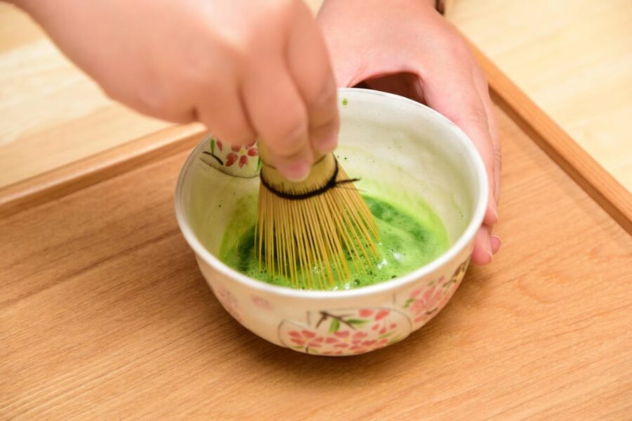 Kyoto: Tea Museum Tickets and Matcha Grinding Experience - Turning tencha into a bowl of matcha