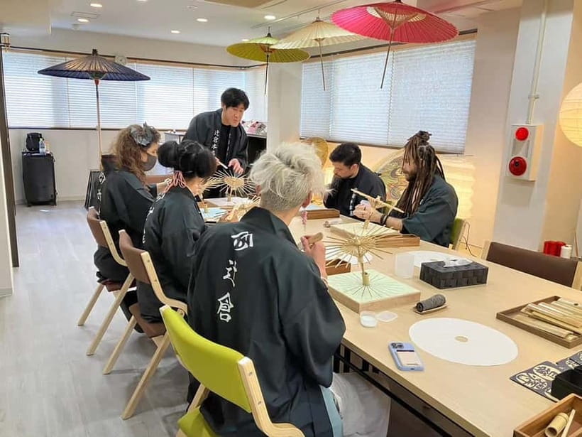 Kyoto: Traditional Mini Umbrella Making Workshop - What the $70 price really buys you