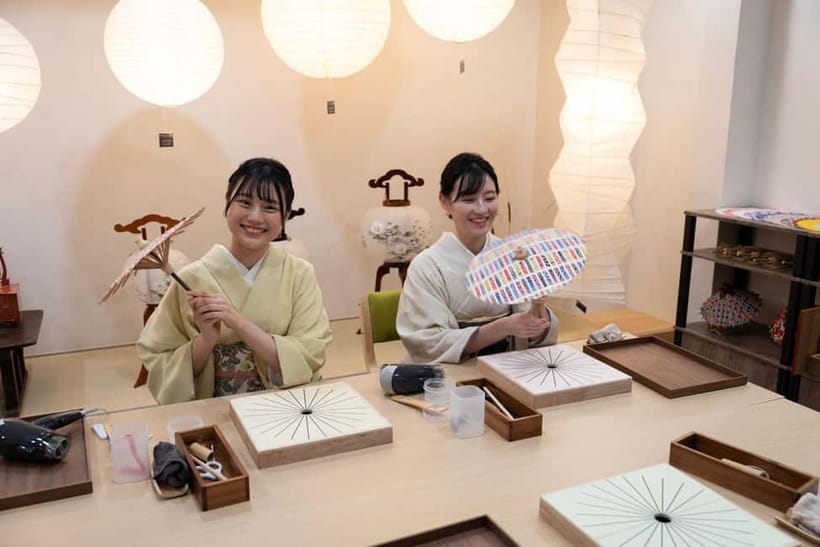 Kyoto: Traditional Mini Umbrella Making Workshop - Practical planning for your Kyoto day