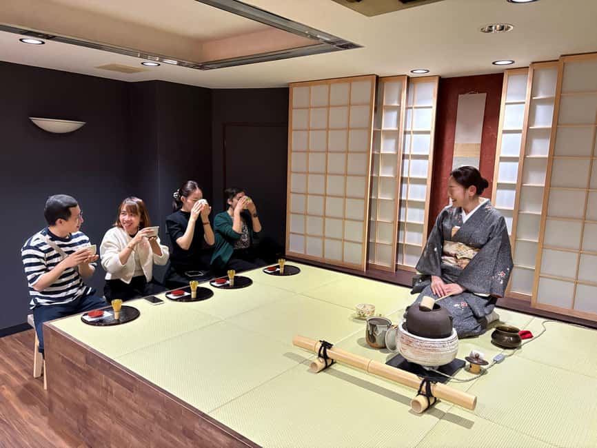 Kyoto: Traditional Tea Ceremony with Matcha & Sweets in Gion - Entering the Ceremony With a Chair