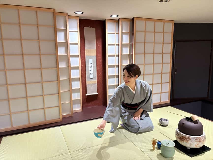 Kyoto: Traditional Tea Ceremony with Matcha & Sweets in Gion - Tasting Japanese Sweets Before Making Matcha