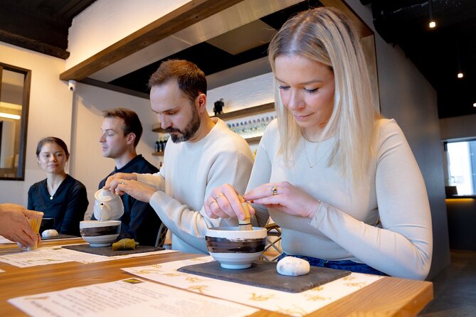 Matcha Making Class in Osaka with Authentic Japanese Sweets Set - A calm hour with room for questions