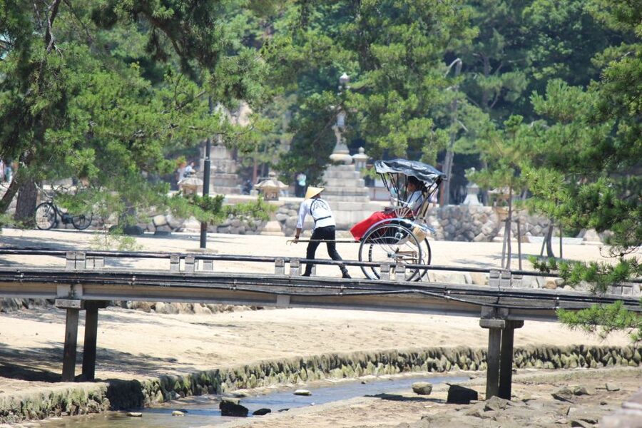 Miyajima: Private Rickshaw Tour to Itsukushima Shrine - Why a rickshaw makes sense on Miyajima