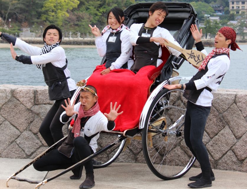 Miyajima: Private Rickshaw Tour to Itsukushima Shrine - The waterfront and Itsukushima Shrine’s floating torii