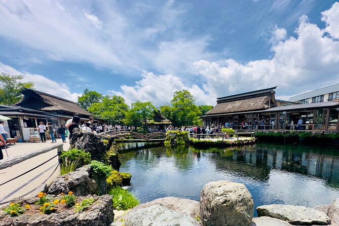 Mt. Fuji, Cherry Blossom & Shiba Sakura Pvt. Day Tour - Oshino Hakkai: clear springs and village food