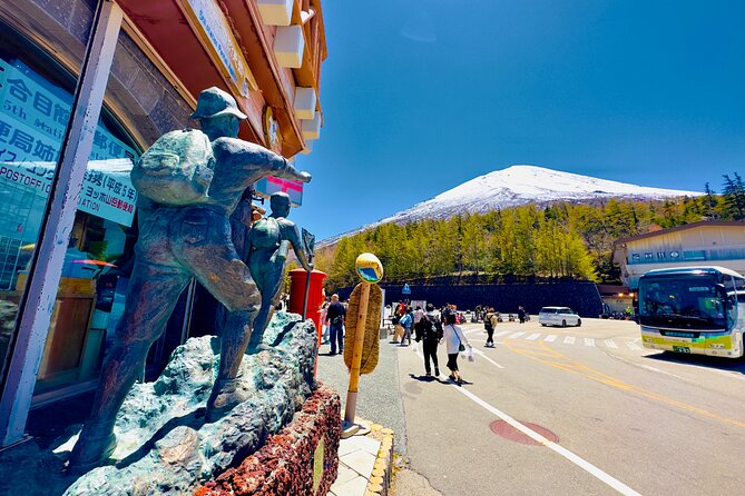 Mt. Fuji, Cherry Blossom & Shiba Sakura Pvt. Day Tour - Fuji Sengen Shrine beneath old cedar trees