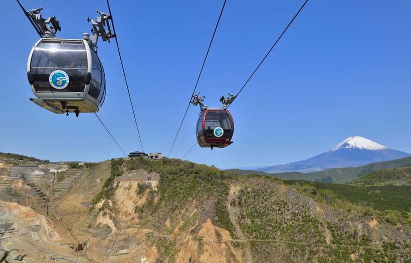Mt Fuji Hakone/Enoshima Tour:Optional Ropeway/Lake Ashi Boat - Owakudani and the famous black eggs