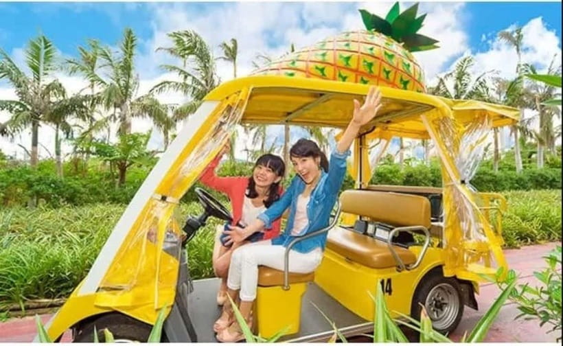 Naha: North Okinawa Sightseeing Tour & Churaumi Aquarium - Kouri Island and the bridge over clear northern water