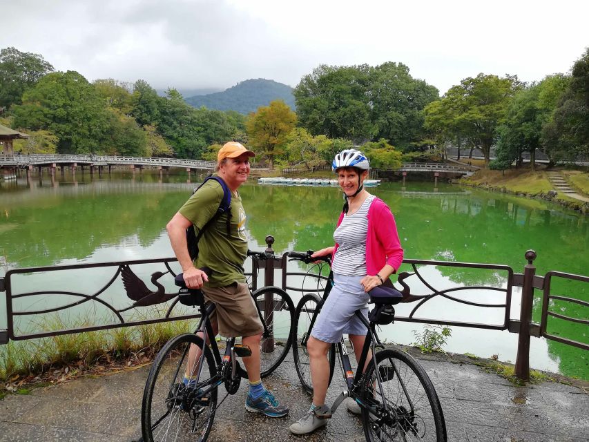 Nara: City Highlights Shared Group or Private Bike Tour - Nandaimon Gate and the approach to Todai-ji