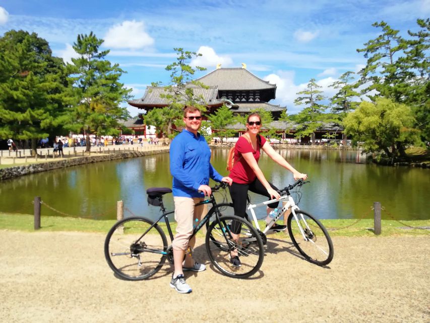 Nara: City Highlights Shared Group or Private Bike Tour - Ukimido and the first gentle ride