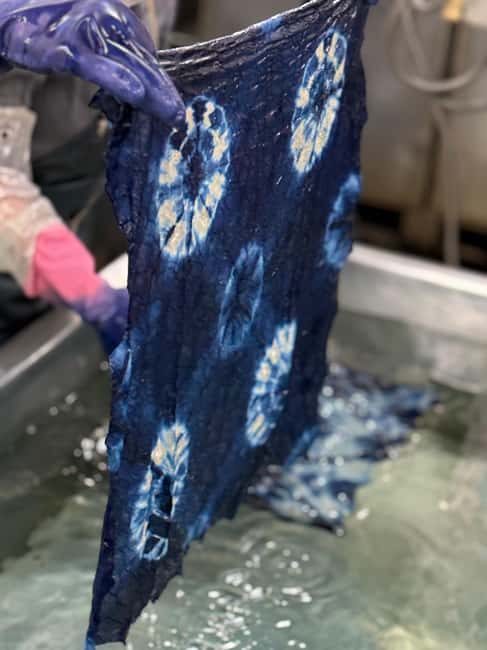 Natural Indigo Dyeing with Local Masters (Private Atelier) - Tea, stories, and a slower finish