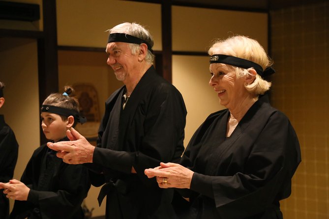 Ninja 1-hour Hands-on Lesson by Japanese master in Kyoto -Entry - Sword training with a Japanese sensei