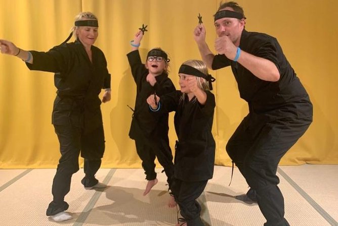 Ninja Experience (Family Friendly) at Samurai Ninja Museum TOKYO - What happens during the 75-minute ninja experience