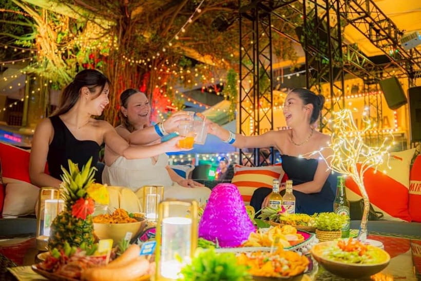 Okinawa:Sky BAR TOPTREE Nightclub Entry Ticket+Drink & VIP - A new kind of night out on Kokusai Street