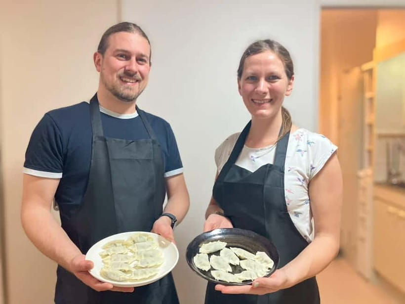 Osaka: Cooking Class Ramen & Gyoza Course in Nanba - From flour to fresh ramen noodles