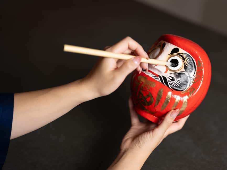 Osaka Daruma Workshop — Paint Your Own Good-Luck Daruma - Arriving at DARUMA CLUB in Nipponbashi
