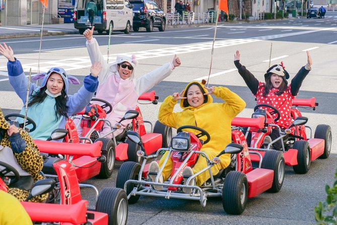 Osaka Go Karting Tour with Funny Costume - What this Osaka kart tour actually feels like
