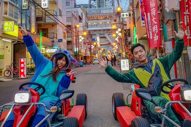 Osaka Go Karting Tour with Funny Costume - Kitashinchi and the American Quarter