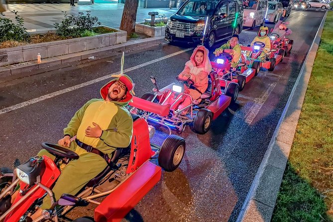 Osaka Go Karting Tour with Funny Costume - Why night rides can be the best choice